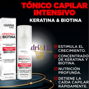 TONICO KERATINA Y BIOTINA CONTROL CAIDA