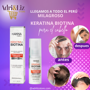 TONICO KERATINA Y BIOTINA CONTROL CAIDA