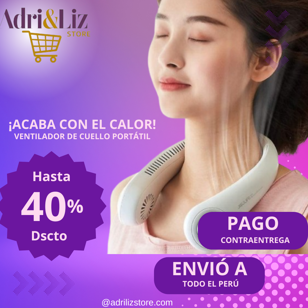VENTILADOR DE CUELLO PORTATIL